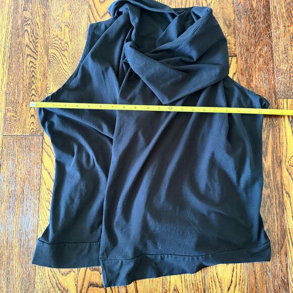 Talia Made In Peru Vest Ladies 0/S One Size Ruche Back Sleeveless Drawstring - Picture 6 of 11